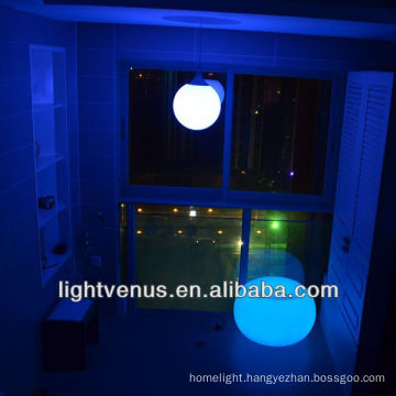 Multi color outdoor hanging led light ball